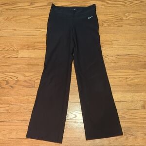 Nike Black Track Pants with Elastic Waistband